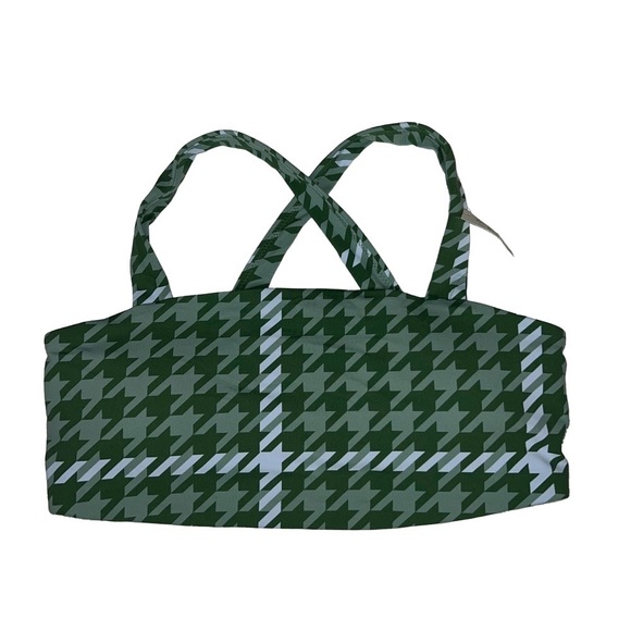 aerie Other - Offline By Aerie Green Real Me Stretch Xtra Square Neck Sports Bra Size XL NWT